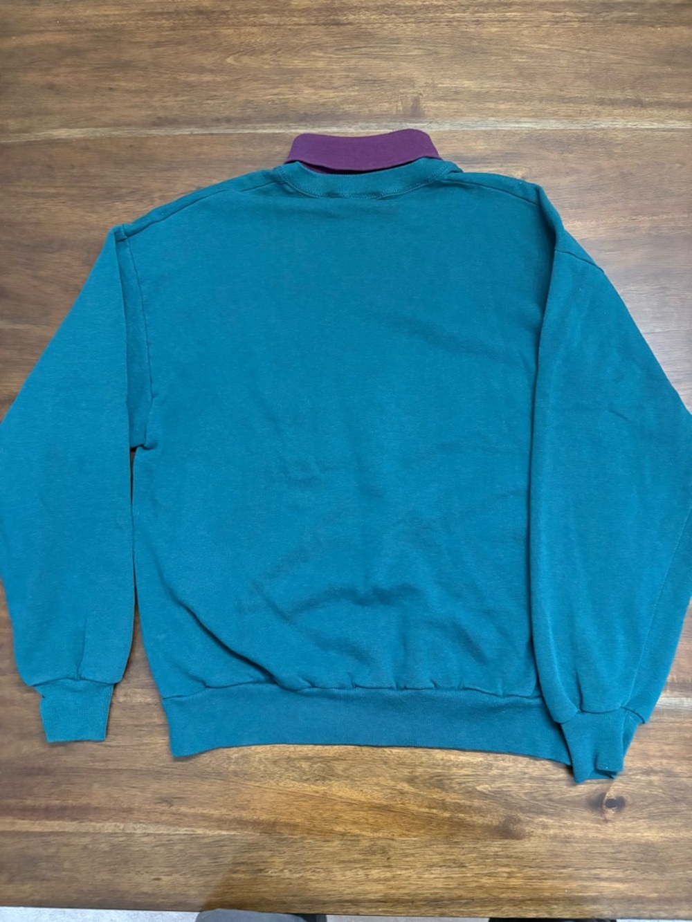Vintage Floral Embroidered Crewneck Sweatshirt - Picture 6 of 8